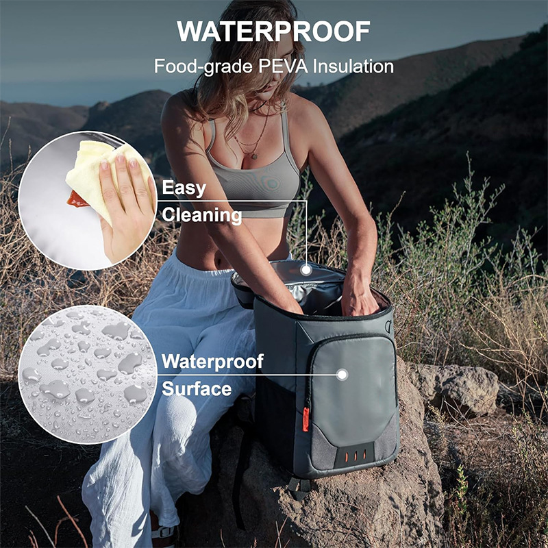 Outdoor backpack Thermal pack picnic bag cooler backpack