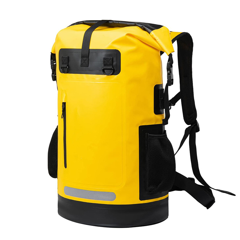 Dry Bag Backpack, 35L Floating Waterproof Backpack Roll-Top Closure for Kayaking, Boating, Hiking, C 